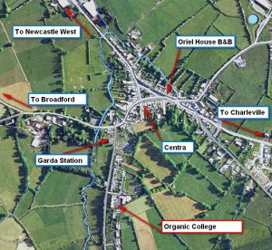 Aerial Map of College