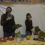 Claire and Turlough - College Stall